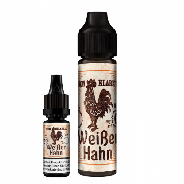 Tom Klark Liquid WEIßER HAHN 3mg 60ml Shortfill