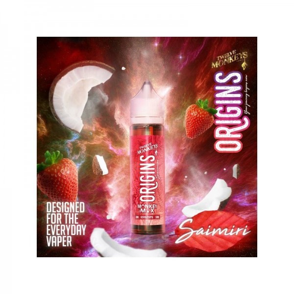 Twelve Monkeys Liquid ORIGINS SAIMIRI 60ml