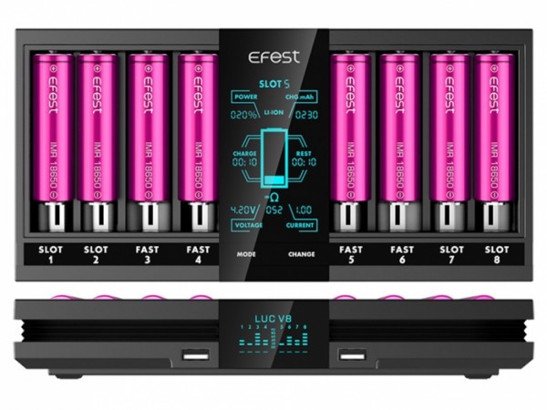 Efest LUV V8 8-Slot Ladegerät