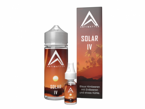Antimatter Aroma SOLAR IV (4) Longfill (10/120ml)