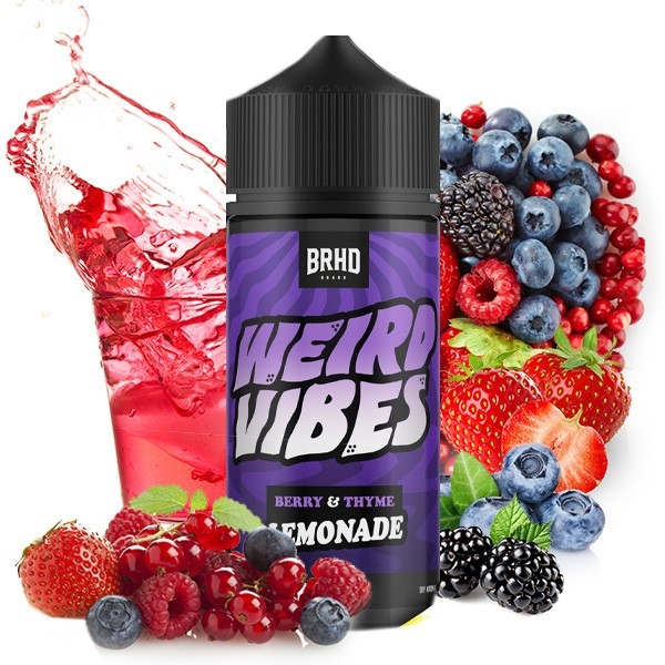 BRHD Weird Vipes Aroma BERRY-THIME Longfilll